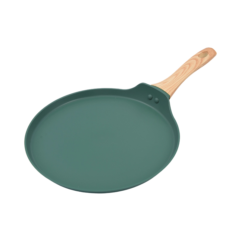 Smedet aluminium pandekage pande